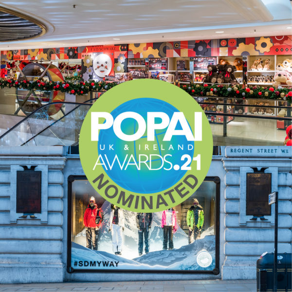 We’ve been nominated for 2 POPAI Awards!