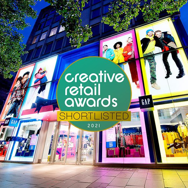 We’ve been shortlisted in the Creative Retail Awards 2021!