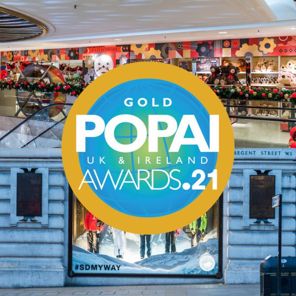 We scoop 2 GOLD awards at the POPAI Awards 2021!