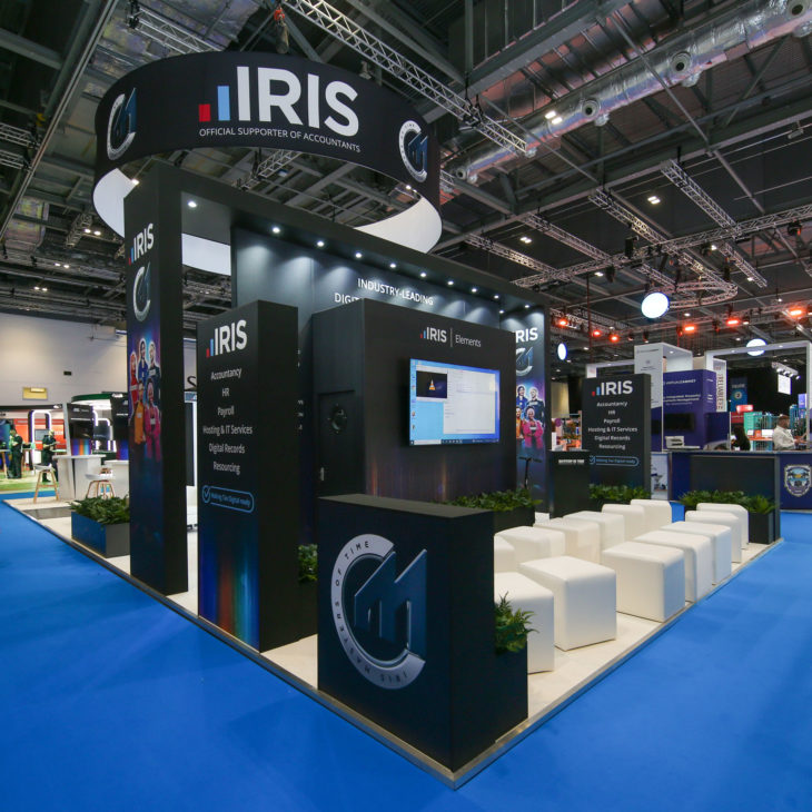 IRIS exhibition stand design